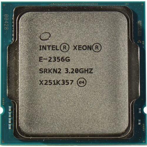 CPU Intel Xeon E-2356G (Rocket Lake,LGA1200  6C/12T,3.2/5GHz, 12MB, 80W, UHD Graphics P750), CM8070804495016