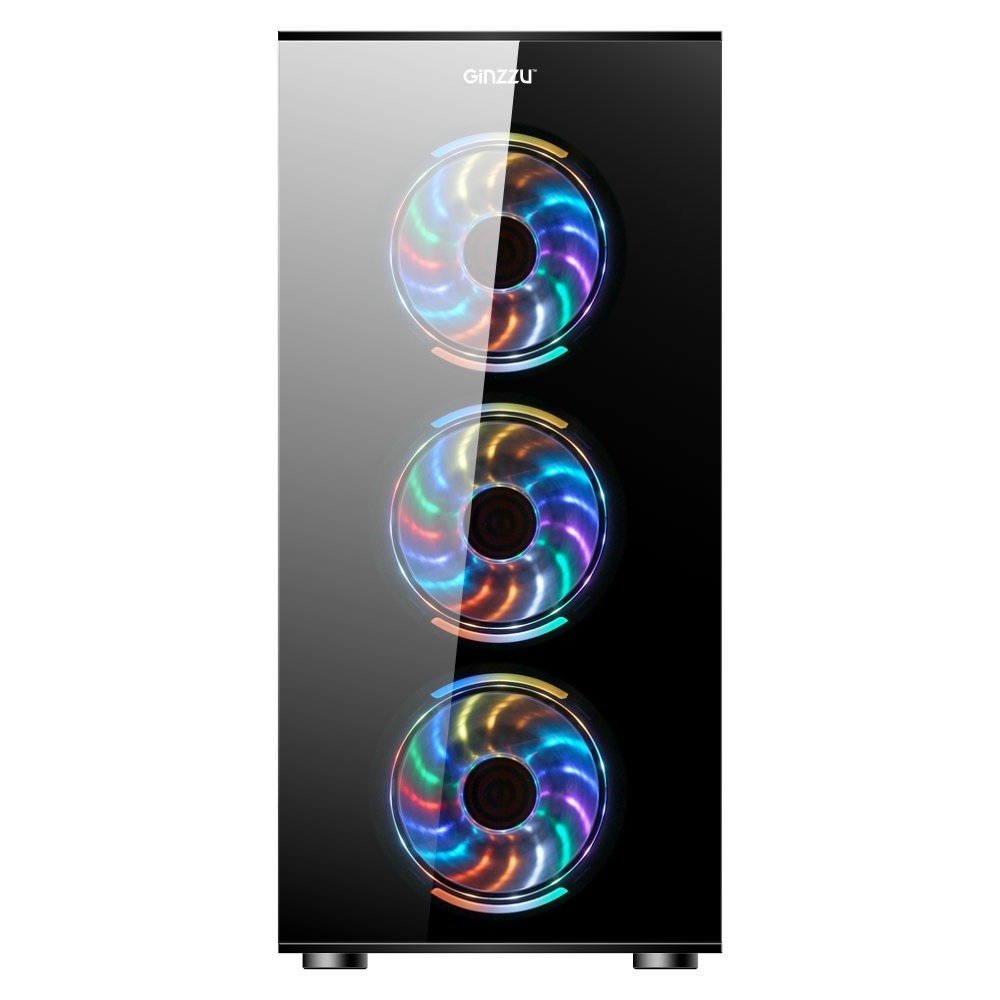 Ginzzu CL280 FAN 12CM RGB*4 USB3.0 Window
