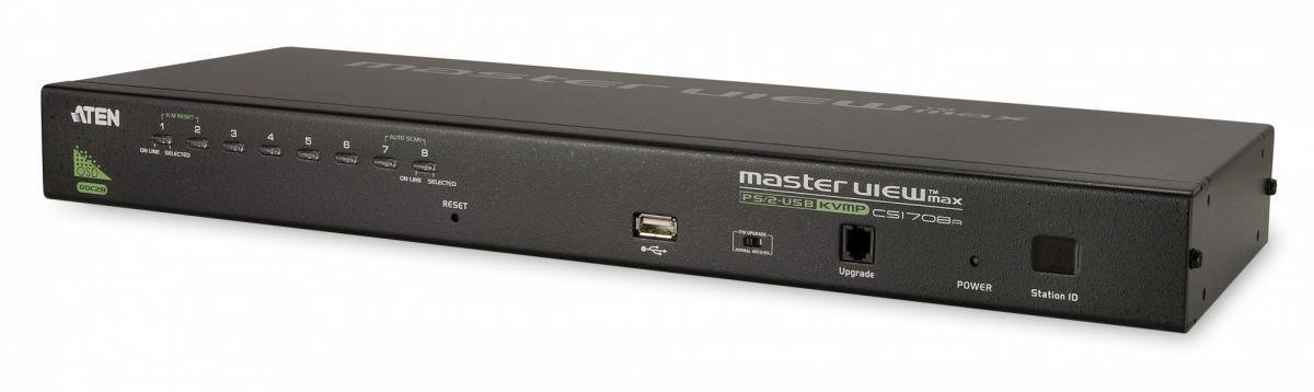 Переключатель консоли электронный, 8 портов USB/ 8 PORT PS/2-USB KVMP SWITCH W/1.8M W/23, CS1708A