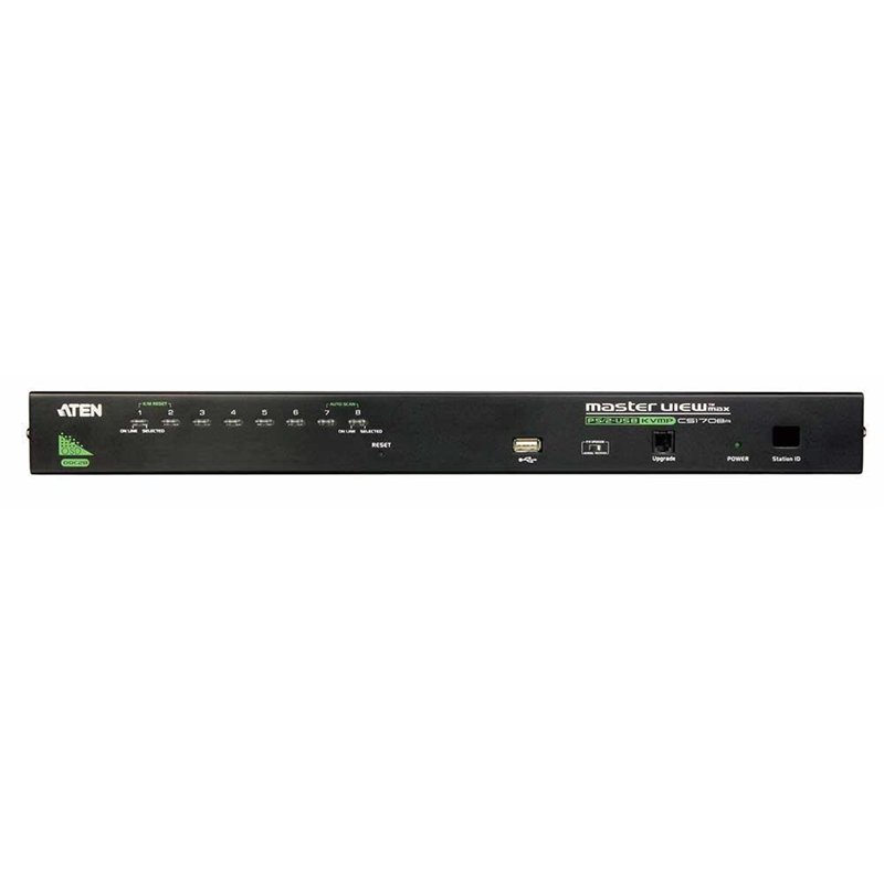Переключатель консоли электронный, 8 портов USB/ 8 PORT PS/2-USB KVMP SWITCH W/1.8M W/23, CS1708A