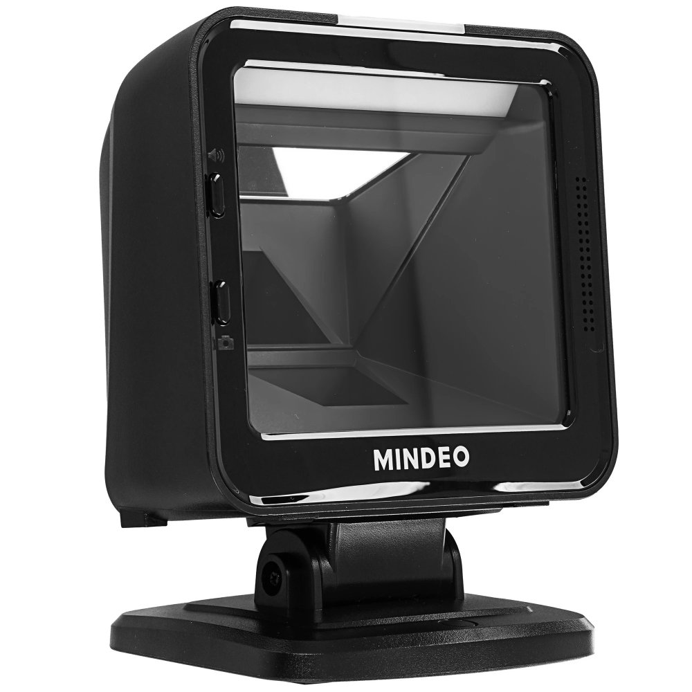MINDEO MP8610 USB Сканер ШК с подставкой (презентационный, 2D имидж, черный), MP8610_USB
