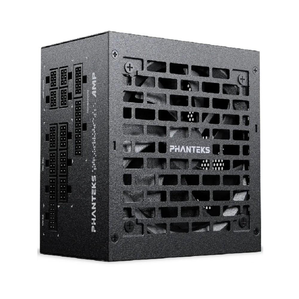 PHANTEKS Блок питания AMP GH 1000W (80 Plus Gold, ATX 3.1, PCIe 5.1, APFC, 120mm Fan, Fully Modular, black) / PH-P1000RT_BK01
