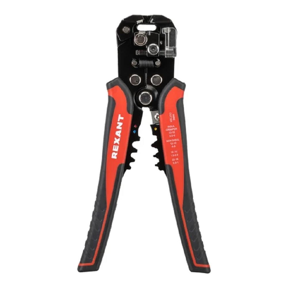 Rexant (12-4005) Инструмент для зачистки кабеля 0.2-6.0 мм? и обжима наконечников (HT-766) (TL-766)