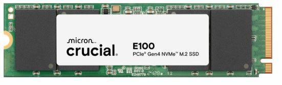 Твердотельный диск 2TB Crucial E100 M.2, M.2 2280, PCI-E 4x4 [R/W - 5000/4500 MB/s], CT2000E100SSD8