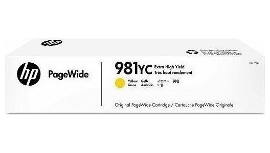 Картридж HP 981YC Yellow Extra High Yield, L0R19YC