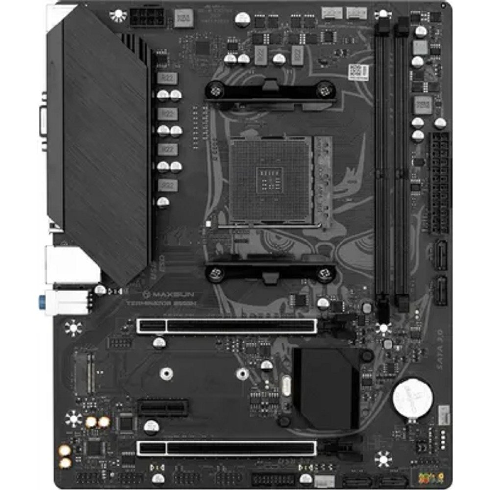 MAXSUN MS-Terminator B550M (Socket AM4, mATX, 2*DDR4, VGA/HDMI, 4*SATA3, 1*M.2, 1*PCIEx16/1*PCIEx4/1*PCIEx1, 4*USB 2.0, 2*USB 3.2 Gen1, LAN 1*1G, RTL)