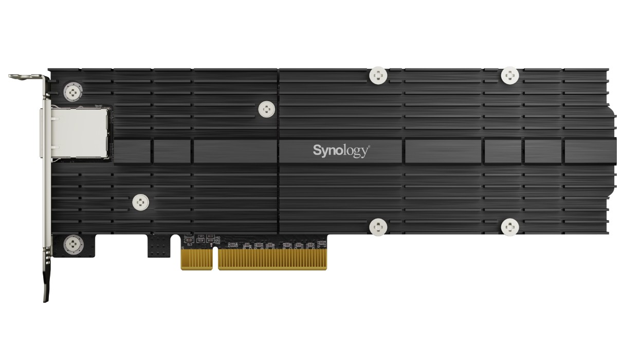 Сетевой адаптер SYNOLOGY E10M20-T1 PCIe 3.0 x8 10GbE 2 x m.2 SSD RJ-45 