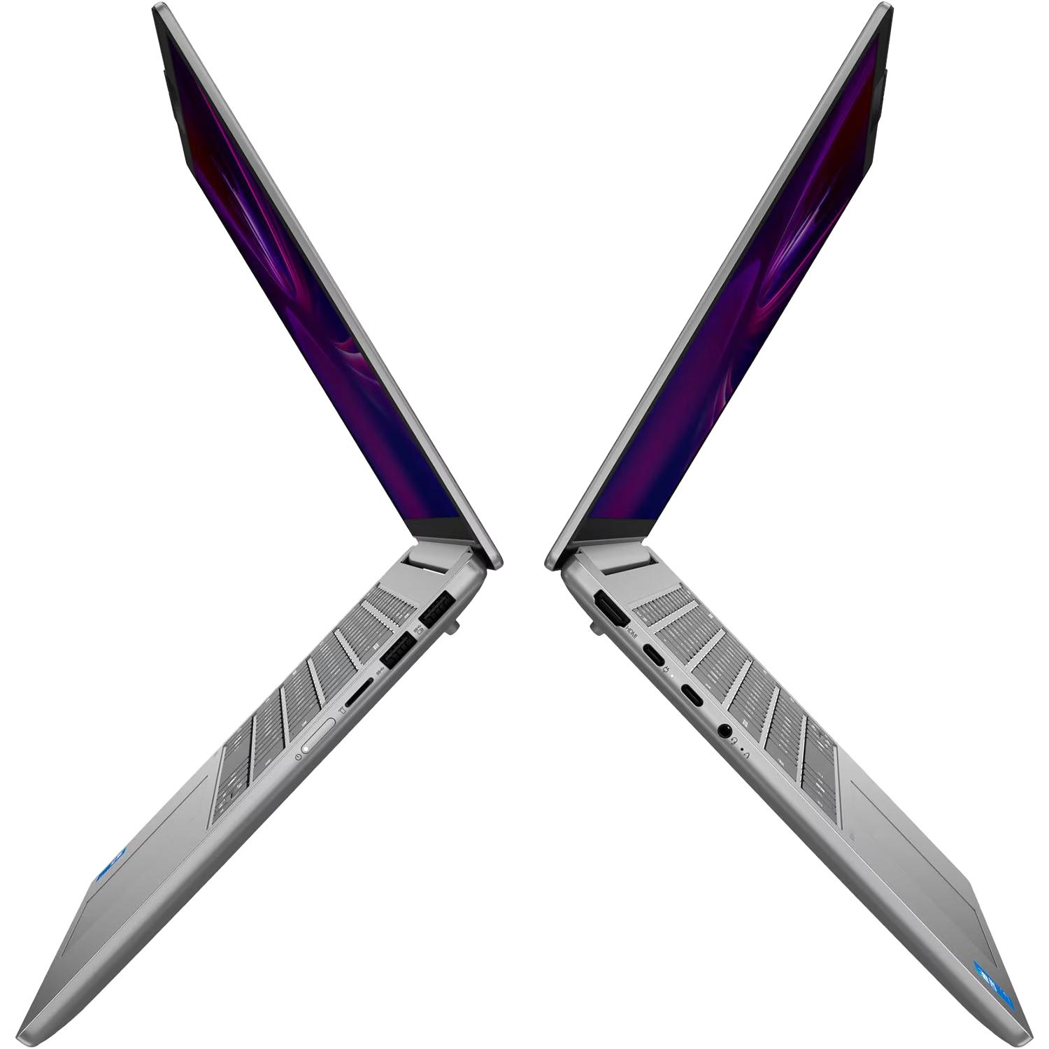 Ноутбук/ Lenovo IdeaPad Slim 5 14IMH10 14"(1920x1200 OLED)/Intel Core Ultra 5 135H(1.7Ghz)/16384Mb/512PCISSDGb/noDVD/Int:Intel Arc Graphics/Cam/BT/WiFi/60WHr/war 1y/1.39kg/luna grey/noOS + 65W, RU kbd, 83V6000FRK