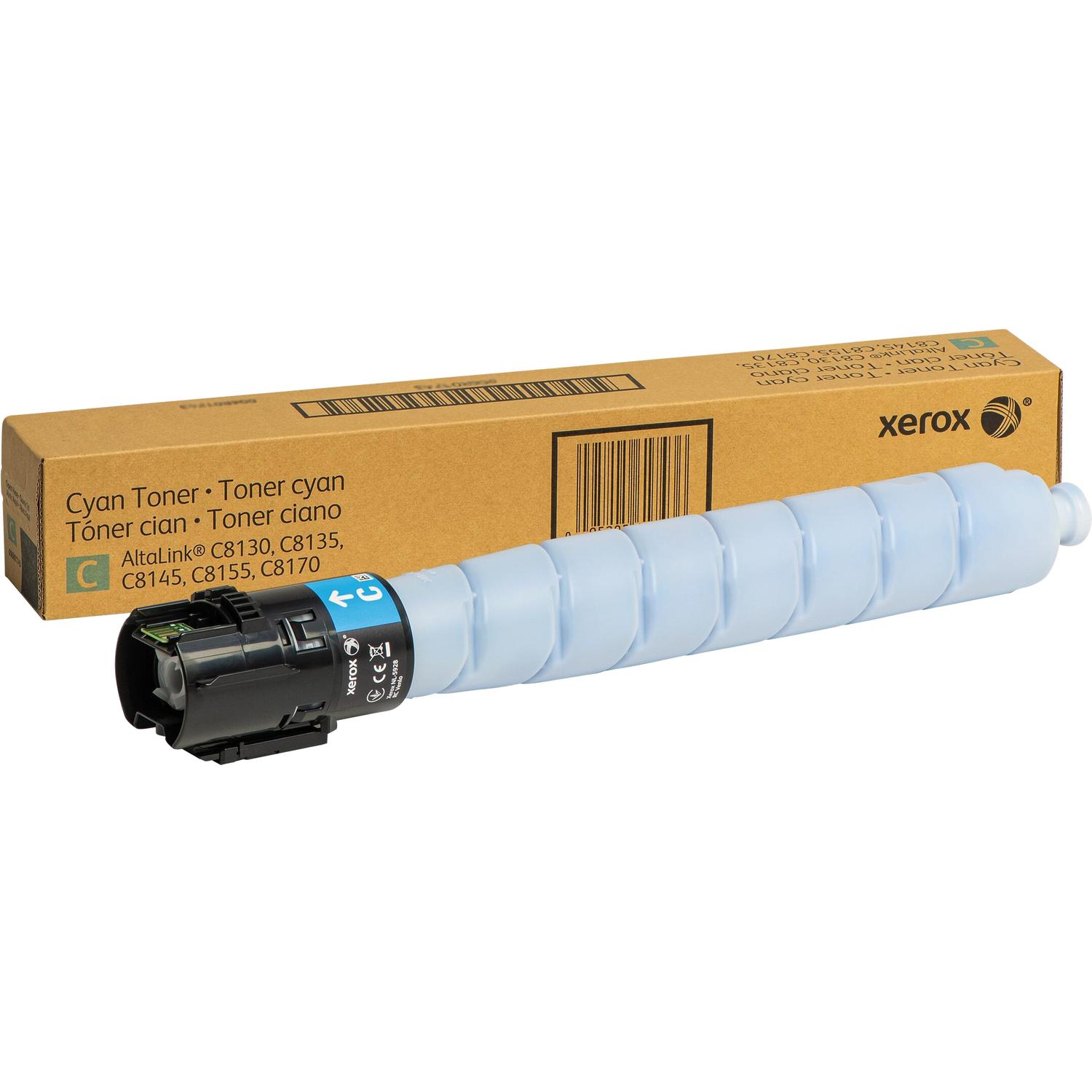 Голубой тонер-картридж AltaLink C8145_55_70/ AltaLink C8145_C8155_C8170 CYAN Toner, 006R01759