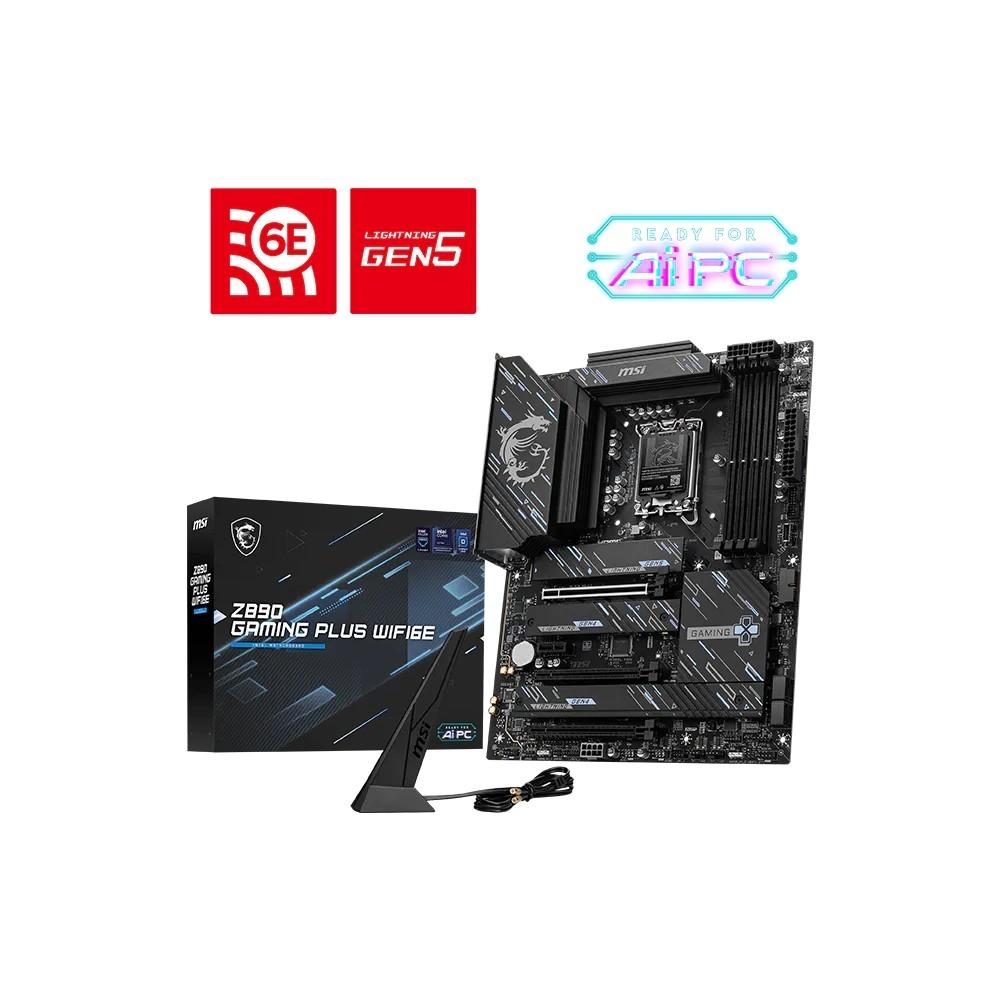 Материнская плата/ Z890 GAMING PLUS WIFI6E
