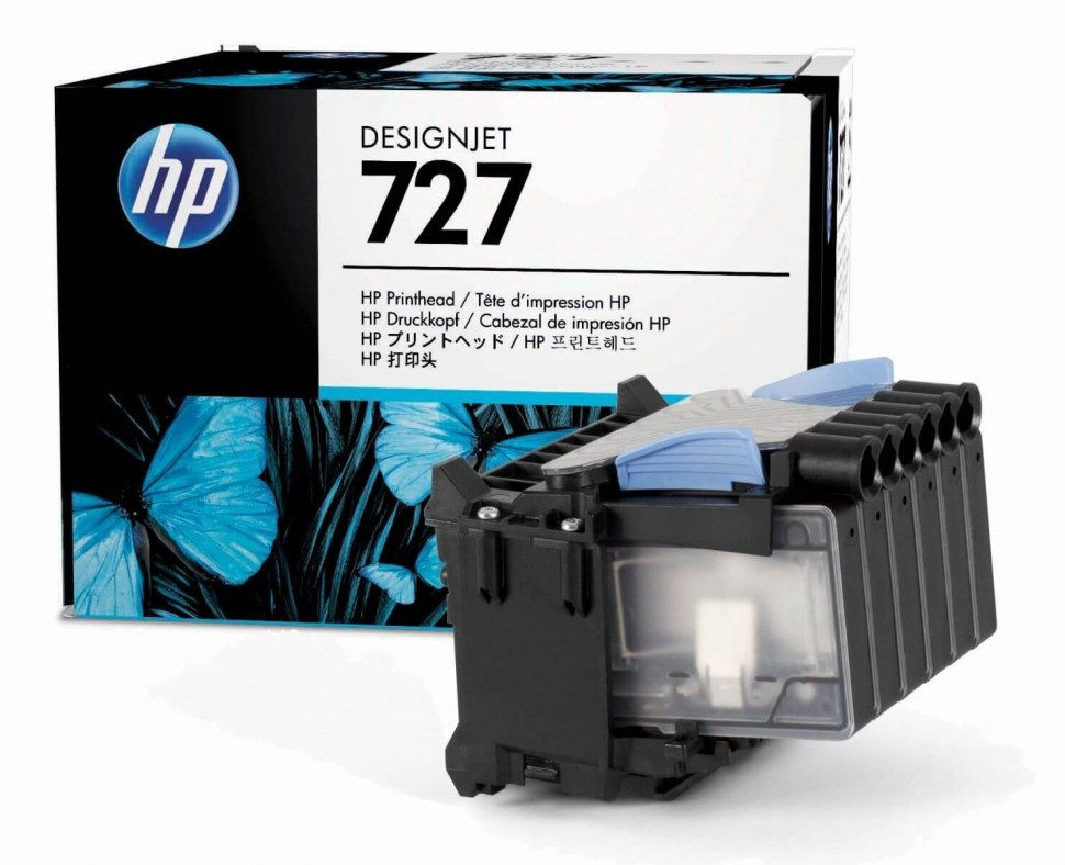 B3P06A Печатающая головка №727 HP DJ T920/T930/T1500/T1530/T2500/T2530/T3500 (O)