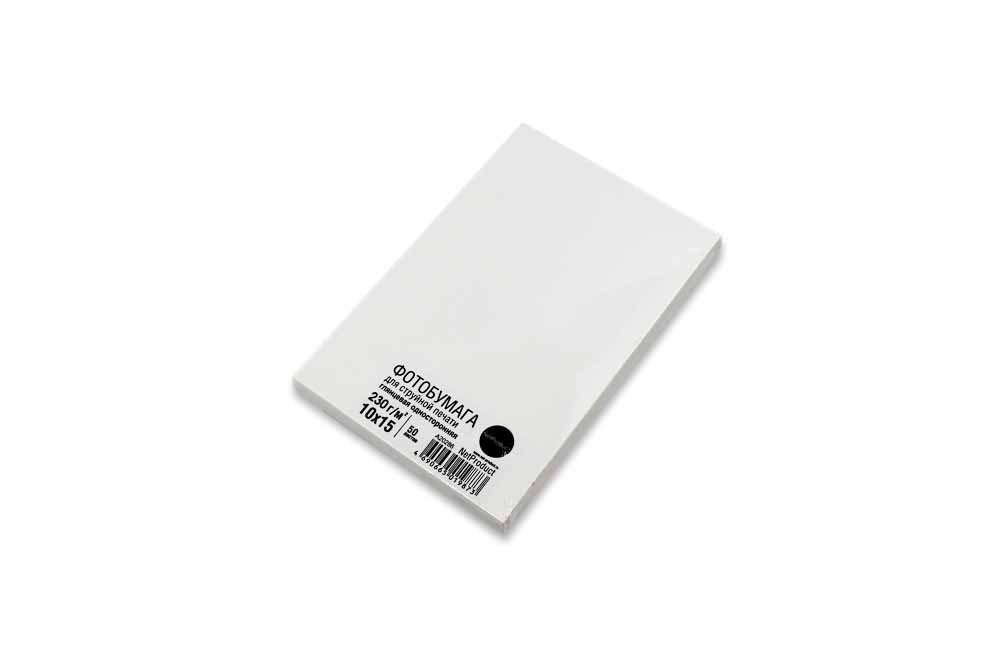 Фотобумага NetProduct глянцевая односторонняя, 10x15 см, 230 г/м2, 50 л., A20286