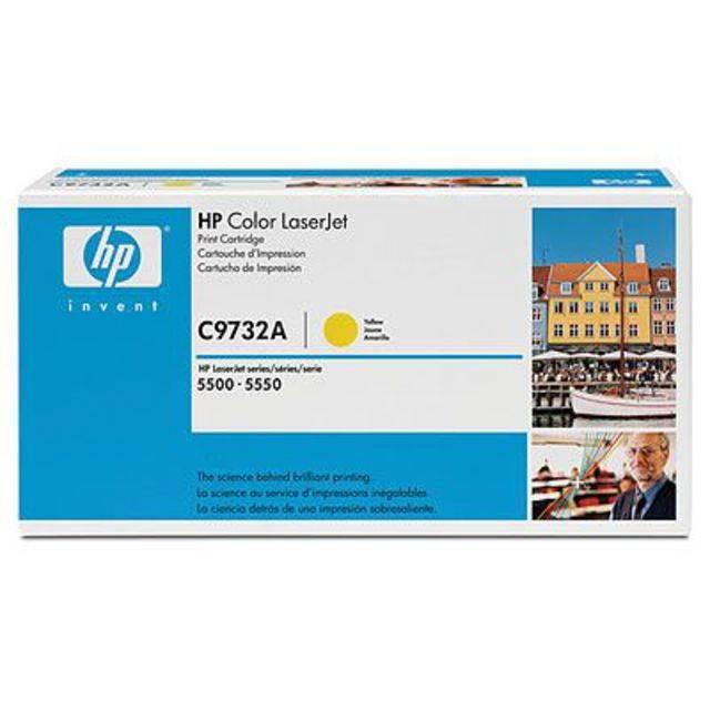 Картридж HP 645A лазерный желтый (12000 стр), C9732A