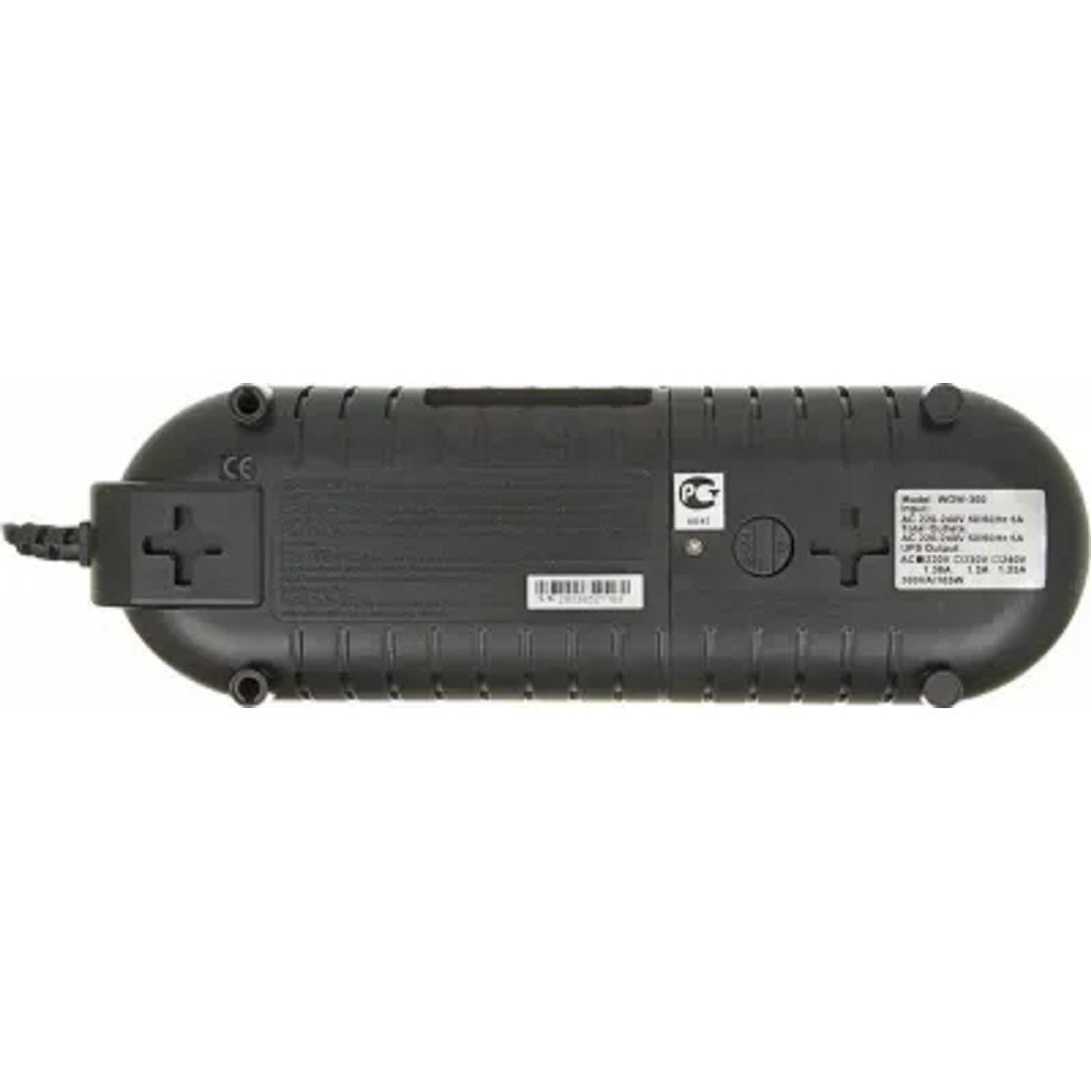 PowerCom WOW-300(A) ИБП {OffLine, 300VA/165W, Tower, 3xEURO} (41484)