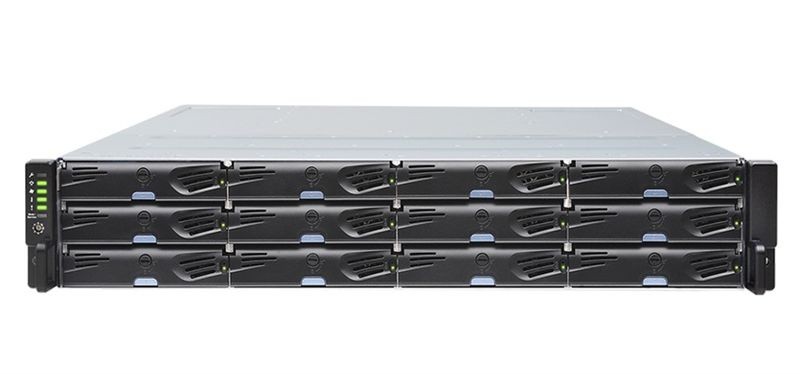 Модуль расширения Infortrend JBOD 2U/12bay (DS) dual redundant controller expansion enclosure 4x 12Gb SAS ports, 2x(PSU+FAN module), 12xdrive trays, 2x 12G to 12 G SAS cables and 1xRackmount kit(JB 3012R), JB3012R100-8B32