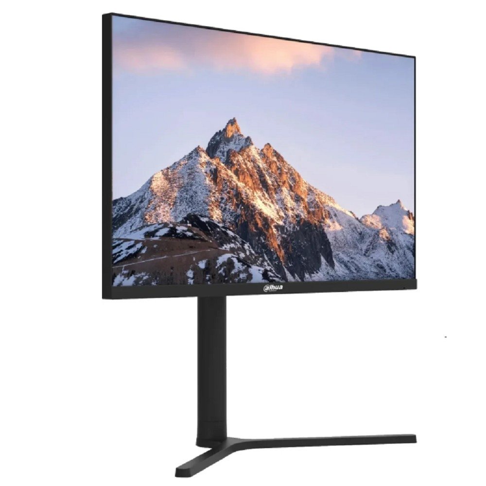 Dahua DHI-LM24-B201A 23.8"(16:9) FullHD монитор IPS. LED 1920x1080,250 кд/м2,1000:1,178°/178°, 5 мс,  100Гц, Цвет: 16.7Млн (8 бит), VESA: 100x100 м. : VGAx1, HDMIx1, DPx1