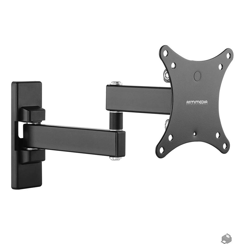 Arm Media MARS-02 черный 10"-32" макс.20кг настенный поворот и наклон, 10181