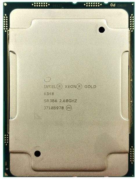 Процессор/ CPU LGA4189 Intel Xeon Gold 6348 (Ice Lake, 28C/56T, 2.6/3.5GHz, 42MB, 235W) OEM, CD8068904572204