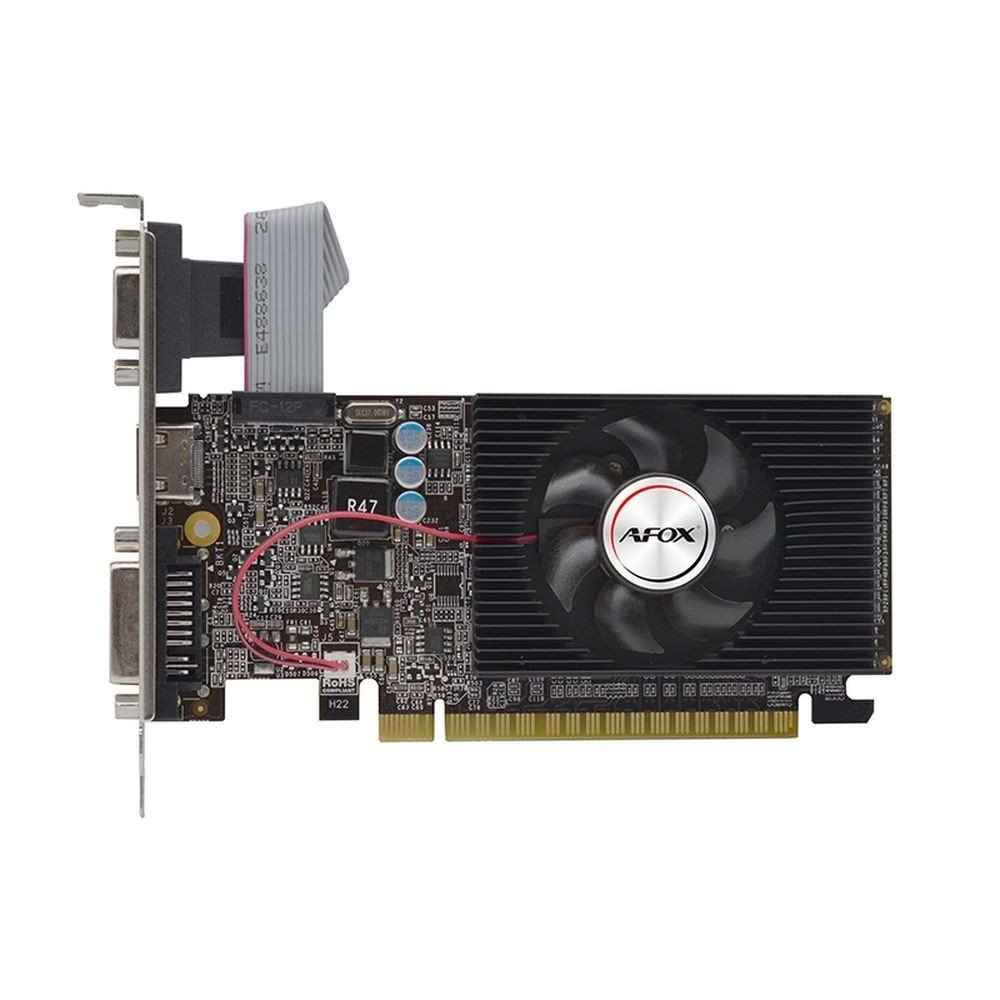 Видеокарта Afox PCI-E 3.0 AF610-1024D3L7-V6 NVIDIA GeForce GT 610 1Gb 64bit GDDR3 810/1333 DVIx1 HDMIx1 CRTx1 HDCP Ret