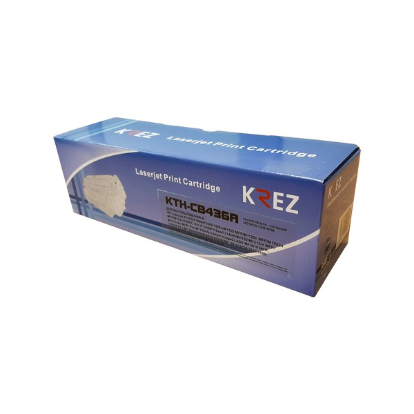 Совместимый тонер-картридж CB436A с чипом для НР LJ P1505 2K KREZ, KTH-CB436A