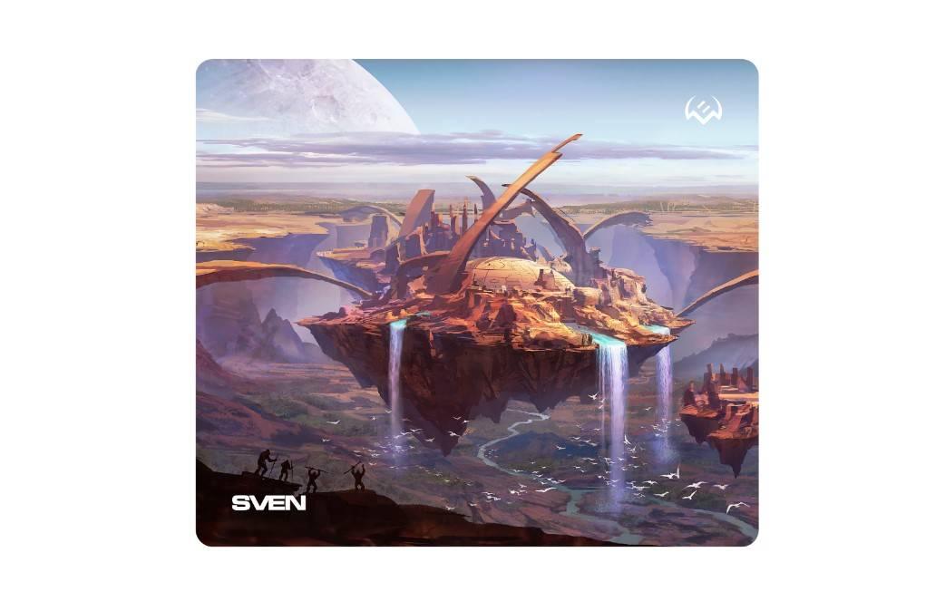 SVEN Коврик для мыши игровой MP-G03S Island (230x200x2мм, ткань + резина), SV-016883