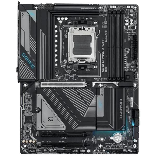 Материнская плата GIGABYTE X870 GAMING X WIFI7, AM5, X870, 4*DDR5,  4*SATA, 3*M.2, 4*USB 3.2, 4*USB 2.0, 2*Type-C, 3*PCIx16, HDMI, ATX