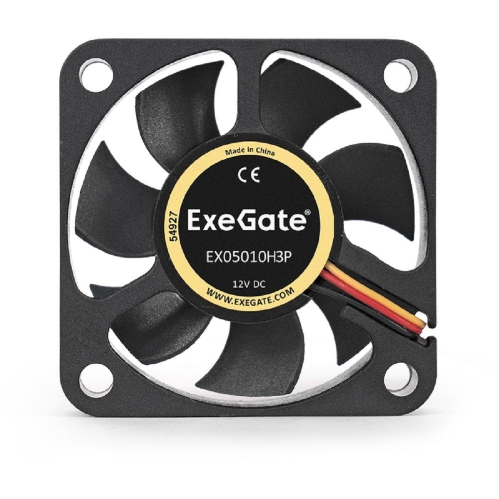 Exegate EX253943RUS Вентилятор ExeGate Mirage-H 50x50x10 гидродинамический подшипник, 4500 RPM, 22dB, 3pin