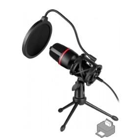 Defender Игровой стрим микрофон Forte GMC 300 USB, провод 1.5 м [64631]