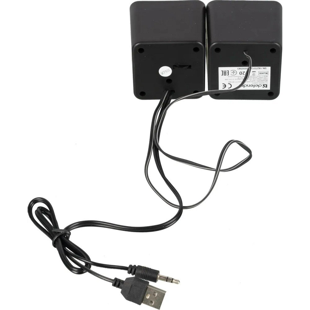Defender SPK 22 черный, 4 Вт, питание от USB [65503]