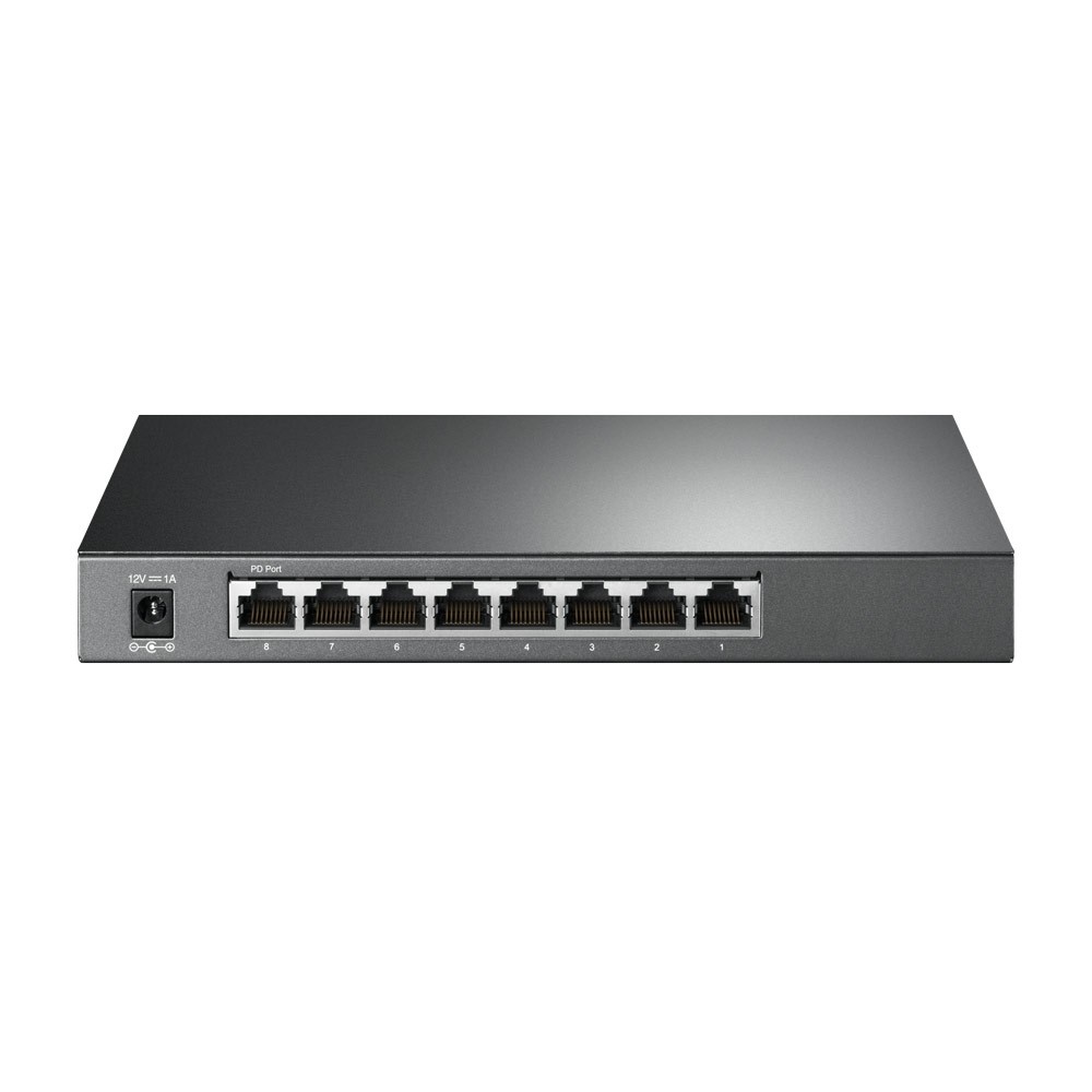 Коммутатор/ 8-port Gigabit Desktop Smart Switch, 8 10/100/1000Mbps RJ45 ports, Tag-based VLAN, STP/RSTP/MSTP, IGMP V1/V2/V3 Snooping, DHCP Filtering, 802.1P QoS, Rate Limiting, Voice VLAN, Port Trunking, LACP, Port Mirroring, SNMP, RMON, steel case, SG2008