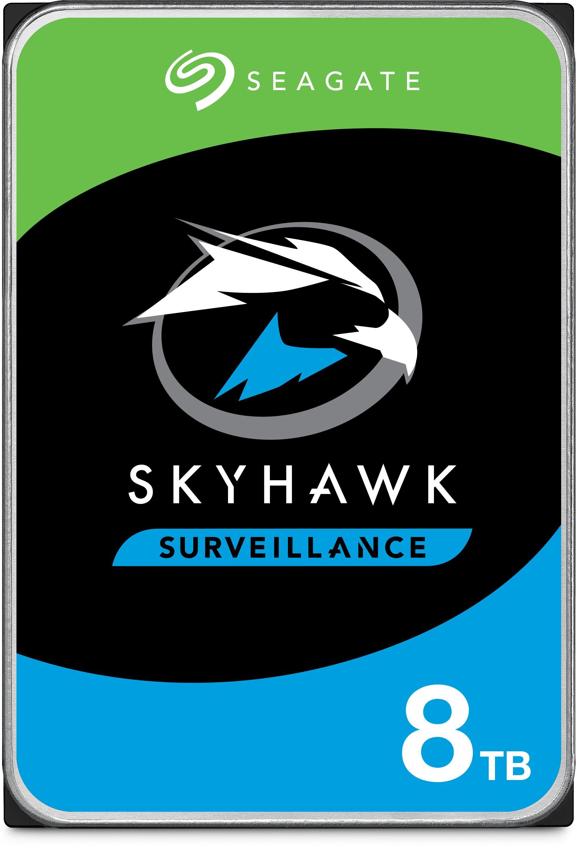Жесткий диск/ HDD Seagate SATA3 8Tb SkyHawk 5400 256Mb 1 year warranty, ST8000VX010