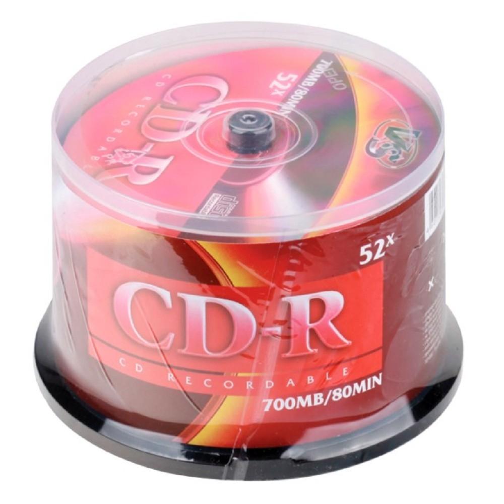 Диски VS CD-R 700MB 52x Cake/50 (620106), VSCDRCB5001
