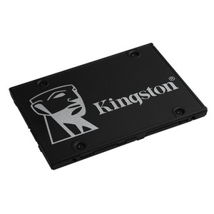 Твердотельный накопитель/ Kingston SSD KC600, 256GB, 2.5" 7mm, SATA3, 3D TLC, R/W 550/500MB/s, IOPs 90 000/80 000, DRAM buffer 256MB, TBW 150, DWPD 0.32 (12 мес), SKC600/256G