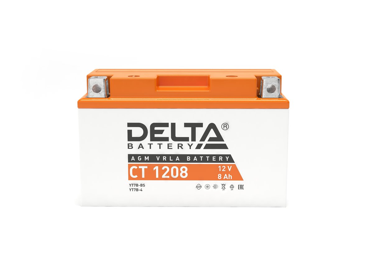 Аккумуляторная батарея DELTA BATTERY CT 1208, 3401010030006