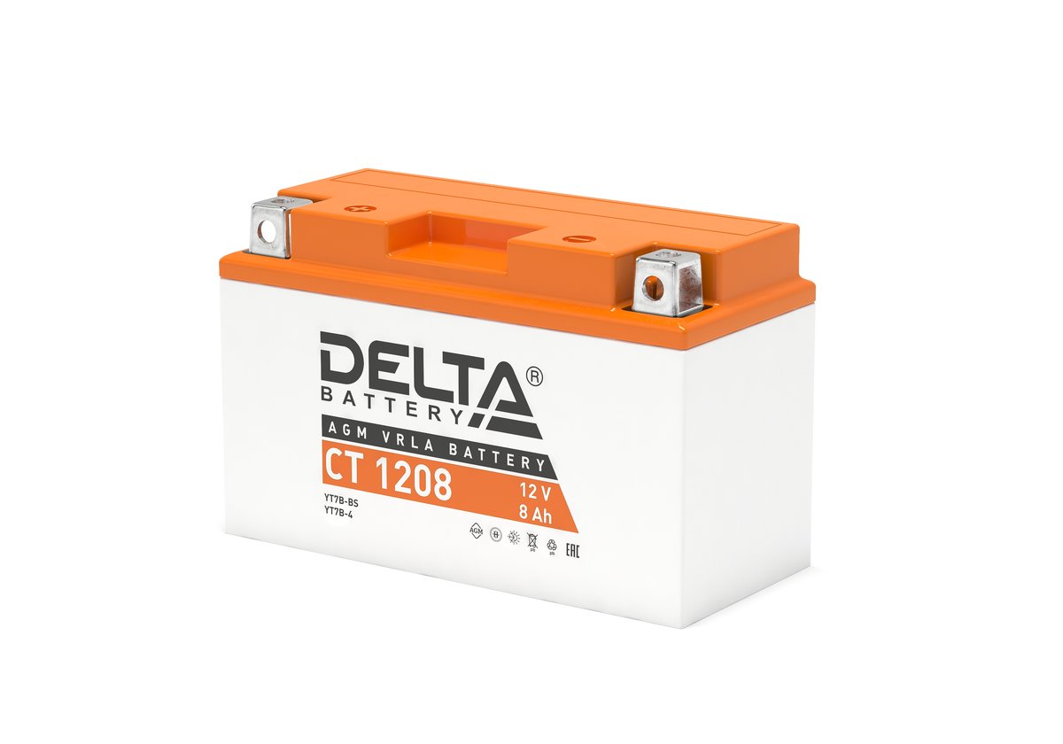 Аккумуляторная батарея DELTA BATTERY CT 1208, 3401010030006