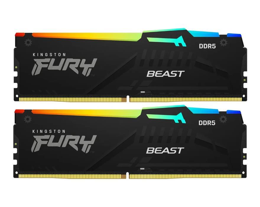 Модуль памяти DIMM DDR5-6000 32GB (16GBx2) KF560C36BBE2AK2-32 KINGSTON