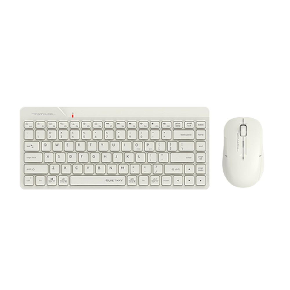Комплект клавиатура+мышь беспров. A4TECH Fstyler FG2200 Air2 beige (USB, slim) (FG2200 AIR2 BEIGE)