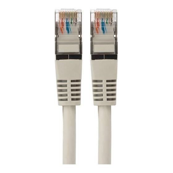 Rexant (18-8006) Шнур коммутационный, патч-корд U/UTP RJ45-RJ45, CAT 5e, LSZH серый, 3м