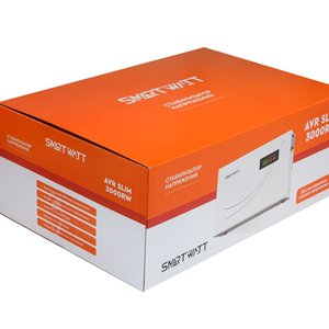 Настенный стабилизатор напряжения SMARTWATT AVR SLIM 3000RW, 4512020310007