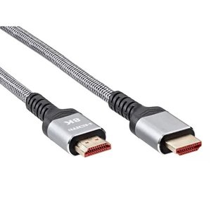 iOpen ACG859A-5.0 Кабель интерфейсный HDMI-HDMI 19M/M,ver. 2.1 8KX60Hz (Econom) оплетка 5m