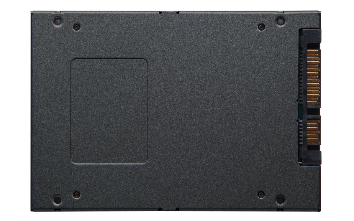 Твердотельный накопитель/ Kingston SSD A400, 960GB, 2.5" 7mm, SATA3, 3D TLC, R/W 500/450MB/s, TBW 300, DWPD 0.3 (36 мес), SA400S37/960G