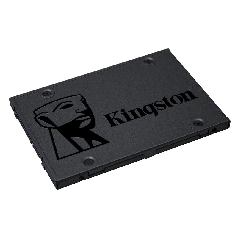 Твердотельный накопитель/ Kingston SSD A400, 960GB, 2.5" 7mm, SATA3, 3D TLC, R/W 500/450MB/s, TBW 300, DWPD 0.3 (36 мес), SA400S37/960G