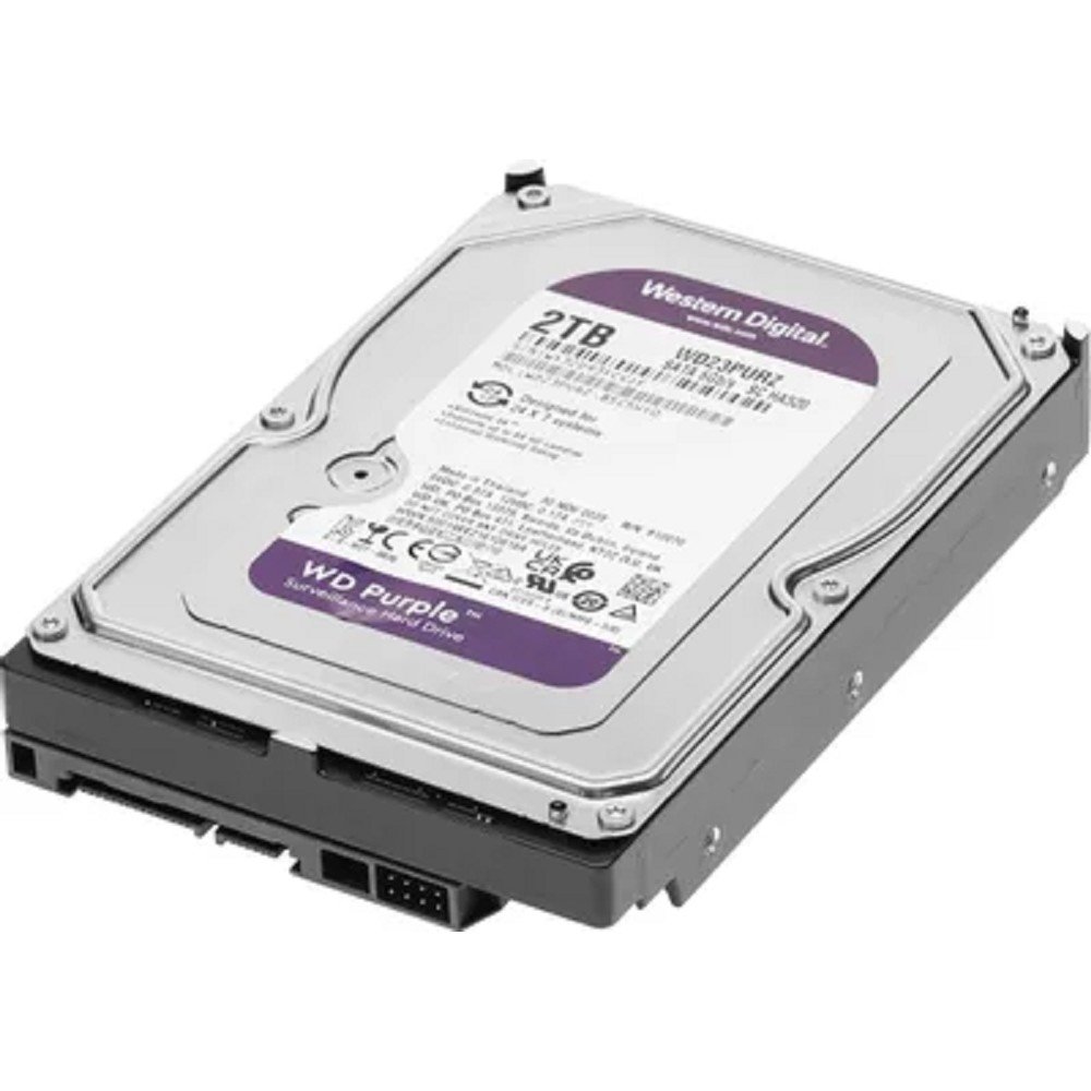 2TB WD Purple (WD23PURZ) {Serial ATA III, 5400- rpm, 64Mb, 3.5"}
