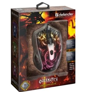 Defender Overmatch GM-069 [52069] {Проводная игровая мышь, оптика,4кнопки,2400dpi}