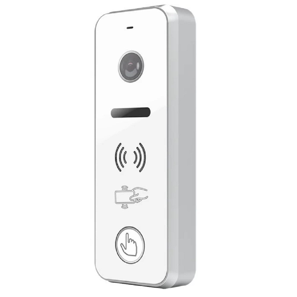 Вызывная видеопанель Tantos iPanel 2 HD EM (White) со встроенным считывателем и  с автономным контроллером на 150 карт формата Em-marin , 00-00200588