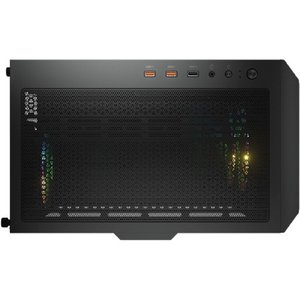 Cougar Airface RGB Black, 2х140мм + 1x120mm ARGB Fan, ARGB Fan Hub, без БП, черный, ATX, Airface_RGB