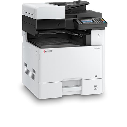 МФУ Kyocera M8124cidn(Азия, аналог 1102P43NL0)P/C/S,А3,24/12(A4/A3),1200x1200 dpi, 1,5 Гб, USB 2.0, Network,лоток 500 л., Duplex, базовый 3000/1500(BK/CMY) орг. тонер T (существенное повреждение коробки), 1102P43AX0-NC2