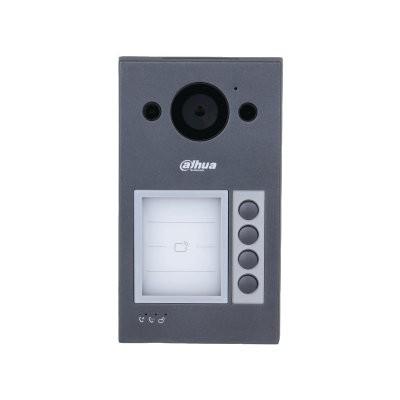 DAHUA DHI-VTO3311Q-WP Вызывная WIFI панель с разрешением камеры 2мп и CMOS сенсором, IP65, IK08, Поддержка режима "Ночь" и голосового оповещения, питание DC 12V, PoE