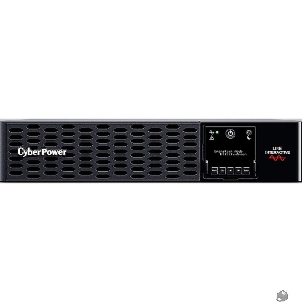 ИБП CyberPower PR2200ERTXL2UA {Line-Interactive, 2200VA/2200W USB/RS-232/EPO/Dry contact/SNMPslot (6 C13, 2 C19) 8х6Ач NEW}