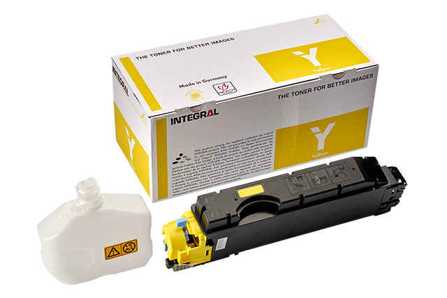 Тонер-картридж Integral TK-5270Y с чипом для Kyocera, 12100416